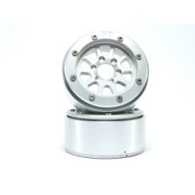 Llantas Metsafil PT-Gear plateadas MT5030SS 1.9