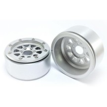 Metsafil Beadlock Wheels PT-Gear Silver/Silver 1.9 MT5030SS
