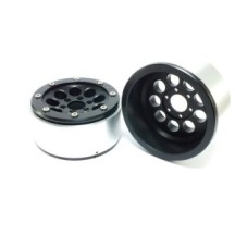 Metsafil Beadlock Wheels PT-Gun Black/Black 1.9 MT5020BB