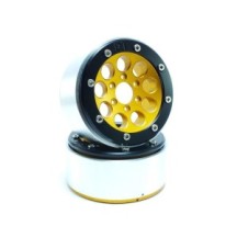 Metsafil Beadlock Wheels PT-Gun Gold/Black 1.9 MT5020GOB