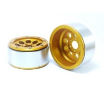 Metsafil Beadlock Wheels PT-Gun Gold/Gold 1.9 MT5020GOGO