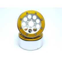 Llantas Metsafil PT-Gun plateadas MT5020SGO 1.9