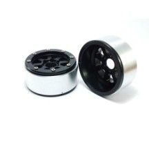 Metsafil Beadlock Wheels PT-Hammer Black/Black 1.9 MT5040BB