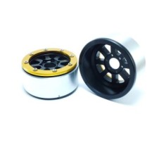 Metsafil Beadlock Wheels PT-Hammer Black/Gold 1.9 MT5040BGO