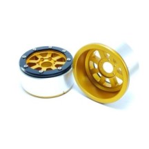 Metsafil Beadlock Wheels PT-Hammer Gold/Black 1.9 MT5040GOB