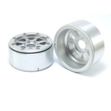 Metsafil Beadlock Wheels PT-Hammer Silver/Silver 1.9 MT5040SS