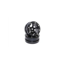 Metsafil Beadlock Wheels PT-Safari Black/Black 1.9 (2 pcs) MT0010BB