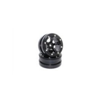 Metsafil Beadlock Wheels PT-Safari Black/Black 1.9 (2 pcs) MT0010BB