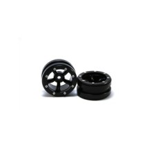 Llantas beadlock PT-Safari negro/negro Metsafil MT0010BB