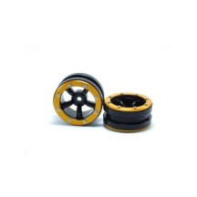 Llantas beadlock PT-Safari negro/oro Metsafil MT0010BGO