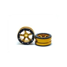 Llantas beadlock PT-Safari oro/negro Metsafil MT0010GOB