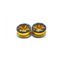 Metsafil Beadlock Wheels PT-Safari Gold/Black 1.9 MT0010GOB