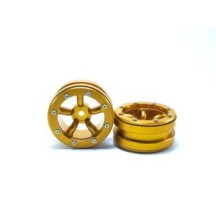 Metsafil Beadlock Wheels PT-Safari Gold/Gold 1.9 MT0010GOGO