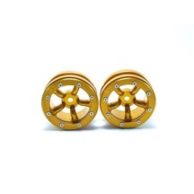 Metsafil Beadlock Wheels PT-Safari Gold/Gold 1.9 MT0010GOGO