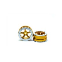Llantas beadlock PT-Safari oro/plata Metsafil MT0010GOS