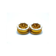 Metsafil Beadlock Wheels PT-Safari Gold/Silver 1.9 MT0010GOS