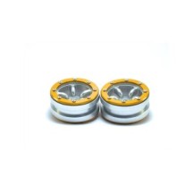Metsafil Beadlock Wheels PT-Safari Silver/Gold 1.9 MT0010SGO