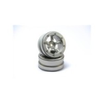 Metsafil Beadlock Wheels PT-Safari Silver/Silver 1.9 (2 pcs) MT0010SS