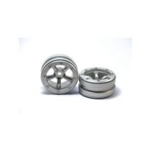 Llantas beadlock PT-Safari plata/plata Metsafil MT0010SS
