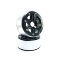 Metsafil Beadlock Wheels PT-Sixstar Black/Black 1.9 MT5010BB