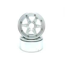 Llantas Beadlock Metsafil PT-Sixstar plata/plata MT5010SS