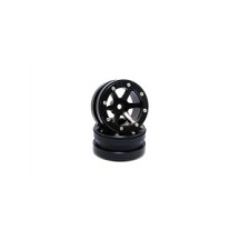 Metsafil Beadlock Wheels PT-Slingshot Black/Black 1.9 (2 pcs) MT0030BB