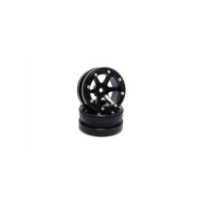 Metsafil Beadlock Wheels PT-Slingshot Black/Black 1.9 (2 pcs) MT0030BB