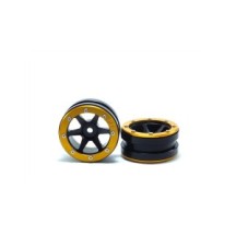 Llantas Beadlock PT-Slingshot negro/dorado Metsafil MT0030BGO (2)