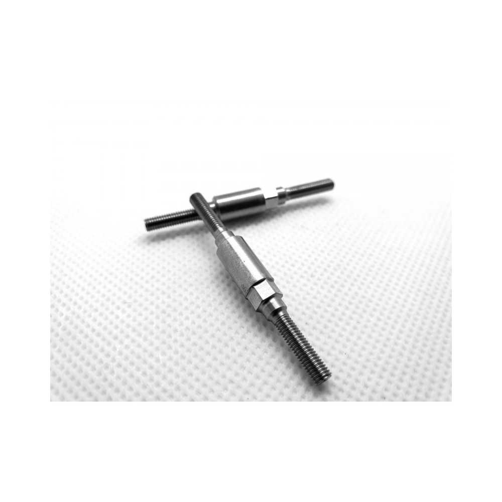 Juego de tirantes traseros HD acero inoxidable Metsafil MT150124 Juego de tirantes traseros HD acero inoxidable Metsafil MT150124