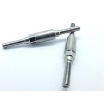 Juego de tirantes traseros HD acero inoxidable Metsafil MT150124