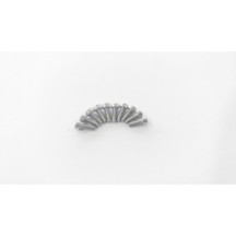 Tornillos de cabeza cilíndrica Metsafil M2x6 de acero inoxidable 10 piezas MT0000