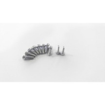 Tornillos de cabeza cilíndrica Metsafil M2x6 de acero inoxidable 10 piezas MT0000
