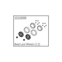 Absima 1.2 Beadlock Wheels - PRO Crawler 1:18 (4) HBP240233