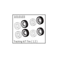 Absima 1.2 Tracking A-T Tire - PRO Crawler 1:18 (4) HBP240236