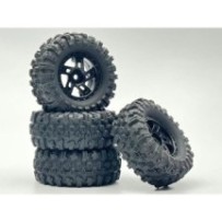 Absima 1.2 Wheel Set Mudder-Competition 60mm (4) HBP240396
