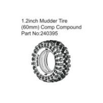 Absima 1.2 Mudder Tire (60mm) Comp Compound HBP240395