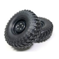Absima 1.9 Crawler Wheel Set with standard sponge 110mm (2) 2500034