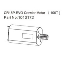 Absima 130 Crawler Motor (100T) - EVO 1:18 HBP240312