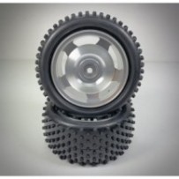 Absima 1:10 Alu. Buggy Wheel Set 2WD-4WD PIN rear 12mm Hex (2) 2500025