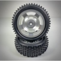 Absima 1:10 Alu. Buggy Wheel Set 4WD PIN front 12mm Hex (2) 2500023