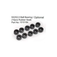 Absima 5X2X2.5 Ball Bearing ( 10pcs Rubber Seal ) HBP240366