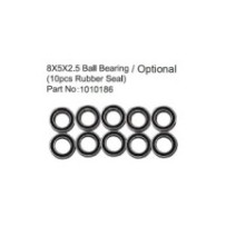 Absima 8X5X2.5 Ball Bearing ( 10pcs Rubber Seal ) HBP240368