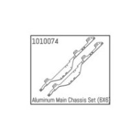 Absima Aluminum Main Chassis Set (6X6) HBP240097