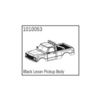 Absima Black Lexan Pickup Body HBP240133