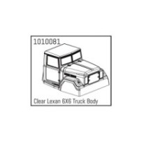 Absima Clear Lexan 6X6 Truck Body HBP240170
