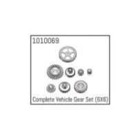 Absima Complete Vehicle Gear Set (6X6) HBP240121