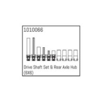Absima Drive Shaft Set & Rear Axle Hub (6X6) HBP240086
