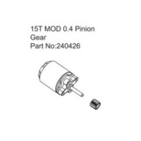 Absima Furitek Venom Motor 3450KV-15T Pinion HBP240426