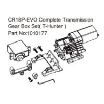 Absima Gear Box T-Hunter - EVO 1:18 HBP240317