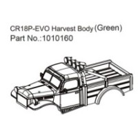 Absima Harvest Body (matt green) - EVO 1:18 HBP240353